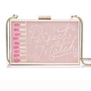 Kate Spade Wedding Belles The Perfect Match Clutch Bag (RARE)